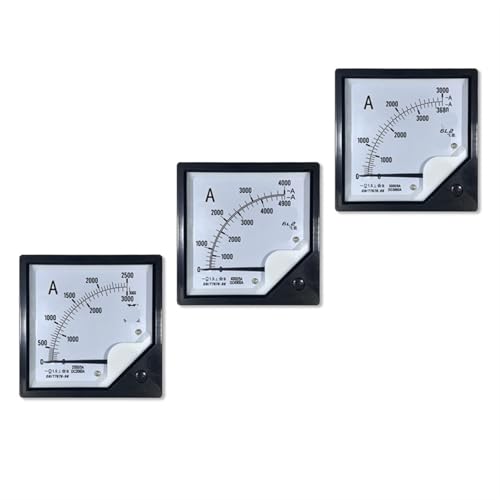 Ampèremètre double plage 6L2 AC pour tableau électrique avec double échelle de mesure interchangeable