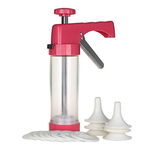 KABB Cookie Press Gun Kit, Red