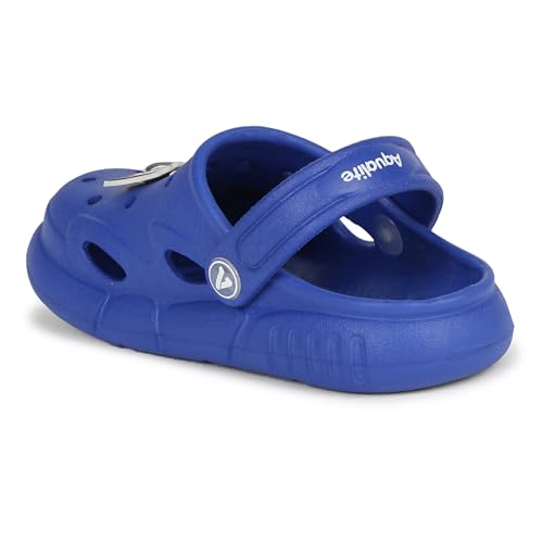 Image of Aqualite Kids Clog Shoes for Boys & Girls /Outdoor Sandals Clogs for Kids, Slingback Clog Shoes, Stylish Clogs for Kids