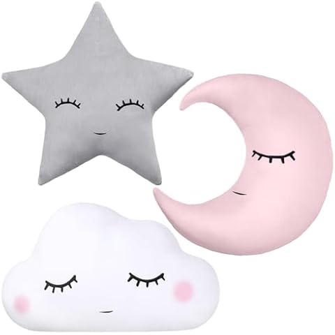 Chunful Moon Star Cloud Pillows Cover