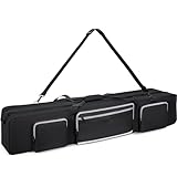 【Accès Rapide et Portage Ergonomique】Les fermetures à glissière SBS robustes garantissent un fonctionnement en douceur, tandis que les poignées rembourrées et la bandoulière amovible offrent une portabilité confortable. Une poche externe permet de garder les câbles, les batteries et les outils à portée de main.