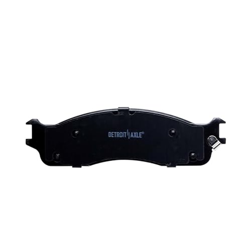 Image of Detroit Axle - Pair Front Brake Pads for 2003-2008 Dodge Ram 2500 3500, 2005-2008 Ram 4000, Ceramic Brake Pads w /Hardware 2004 2006 2007 Replacement