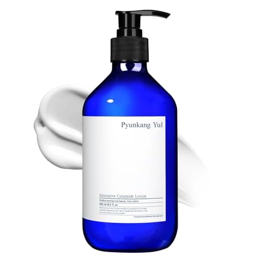 PYUNKANG YUL Intensive Ceramide Lotion - Fragrance Free Face and Body Moisturizing Lotion - Hyaluronic Acid Moisturizer for All skin - Natural Ingredients Olive Oil, Shea Butter - Vitamins - 17 Fl. Oz