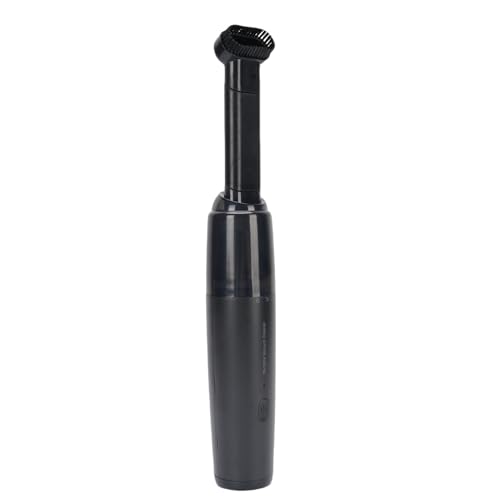 Fockety Aspiradora de Mano para Coche, Aspiradora Inalámbrica Portátil de 8000Pa con Luz LED y Cabezal de Cepillo, para Pelo de Mascotas en Casa, Oficina y Coche (Black)