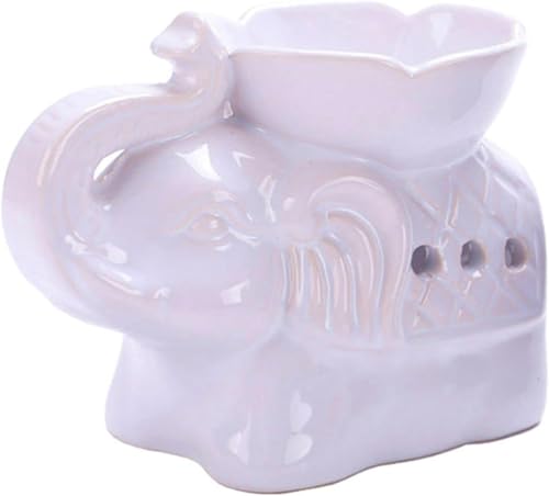 Soporte de vela tealight de cerámica para aceites esenciales miniatura 2