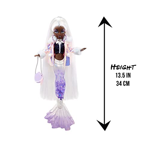 Muñeca Mermaze Mermaidz Crystabella Fashion Color Cambiante miniatura 5
