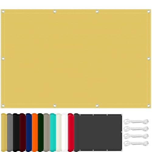 Tela de sombra impermeable resistente al desgarro para jardin y terraza 2