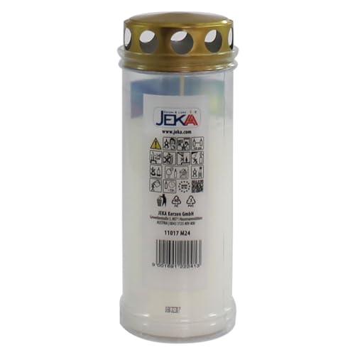 Grabkerze Grablicht mit Motiv 'Hund' Jeka