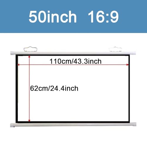 Pantalla Manual de Proyección 50 pulg (16:9) miniatura 7