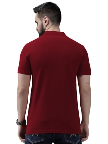 Image of LEOTUDE Men's Regular Fit Round Neck Colorblock T-Shirt for Men (Pack of 2)