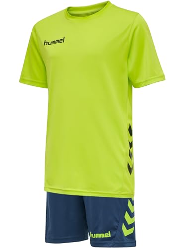 hummel Promo Duo Trikotset Kurzarm F6247 Gruen, L Herren