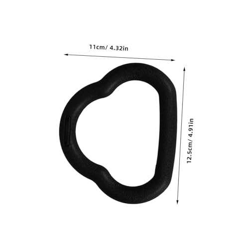 Abaodam 2pcs Exercise Fitness Rings para entrenamiento miniatura 2
