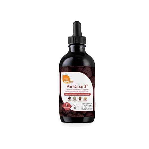 Zahler - ParaGuard Liquid Drops - Gut Health Supplement - Formula has Wormwood, Garlic Bulb, Pumpkin Seed, Clove & More - Natural Support for Humans - Certified Kosher (4 Oz) (4 oz., Drop)