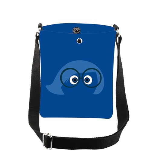 CMNIM Cartoon Sadness Gifts Emotional Sadness Character Crossbody Bag Movie Gifts for Fans Crossbody Bag