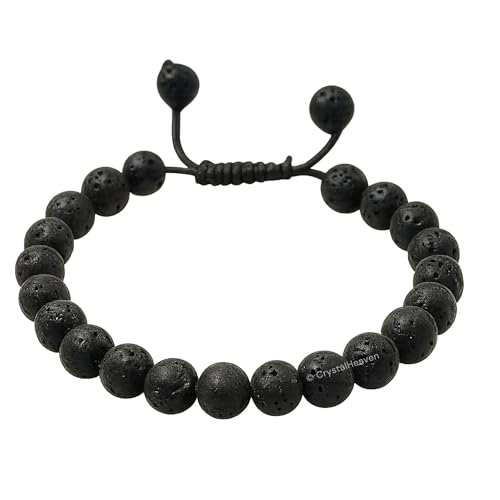 Crystal Heaven Certified Crystal Bracelet for Women Men with Healing Crystal and Reiki Stone - Original Authentic Gemstone Adjustable Beaded Bracelet for Money, Wealth Success & Positive Energy