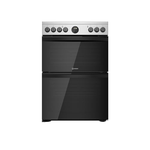 Indesit 60cm Double Oven Electric Cooker -...