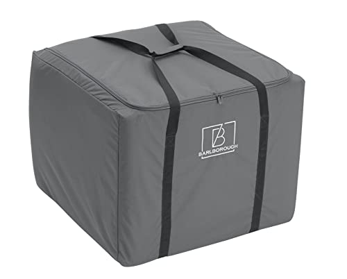 Barlborough Garden Cushion Protective Storage Bag Cover | Square Large 80 x 80 x 60cm | Waterproof...
