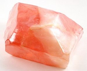 TS Pink Imperial Topaz Soap that looks like a Rock ~ 6 oz. Gem Rocks Birthstone Jabón Gemstone