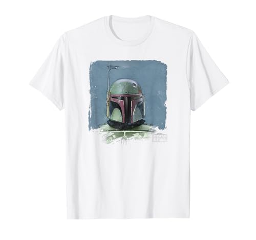 T-Shirt Star Wars The Book of Boba Fett Vintage Portrait en coton col rond pour adulte