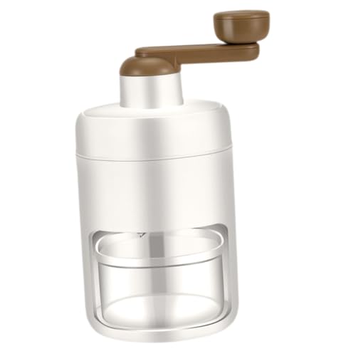 ABOOFAN Hand Crank Ice Crusher Manual Ice Shaver Tool Drinks Desserts Portable for Home Kitchen Bars Parties Easy to Clean Use