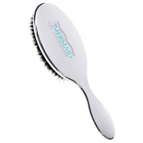Mermaid Extension Care Boar Bristle Brush