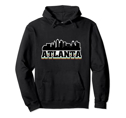 Atlanta Georgia GA City Souvenir Mens Womens Graphic T regali Felpa con Cappuccio