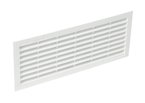 Nicoll 71593 Grille rect 150 moust 1b161, Blanc