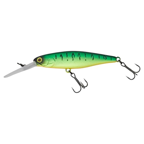 Illex Squirrel 67 SP Mat Tiger leurre suspending 6.7cm pour pêche du brochet