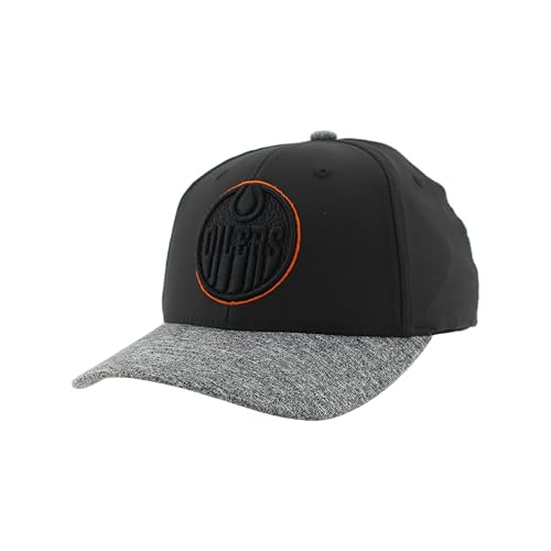 ZHATS Standard NHL Officially Licensed Hat Pristine Black, One Size