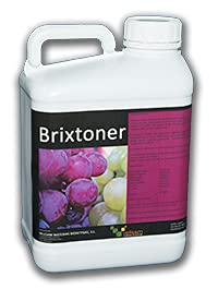 Potenciador Activador de maduración, aumento grado brix (azucar) y coloración del fruto, huerta, uva. Polisacáridos y potasio (5 litros)