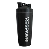 RESPAWN by Razer Vacuum-Insulated Stainless Steel Shaker Cup, 20oz: Built-In Powdered Drink Mixer...