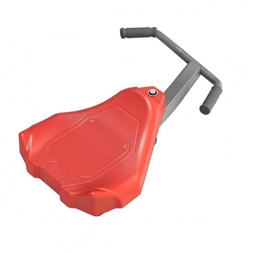 KQFCAZRE Ensamblable Cuatro Ruedines Compacto Patinete Infantil Asiento Contorneado Vehículo Correpasillos para Niños, Rojo