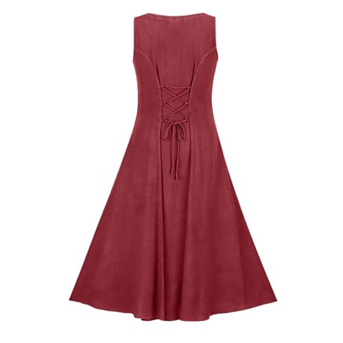 Robe médiévale smockée : la solution confort pour vos fêtes costumées - 5