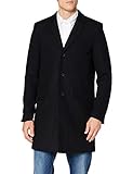 joop mantel herren beige Wollmantel ONLY & SONS Herren Onsjulian Solid Wool Coat Otw Noos Wollmantel, Schwarz, M EU
