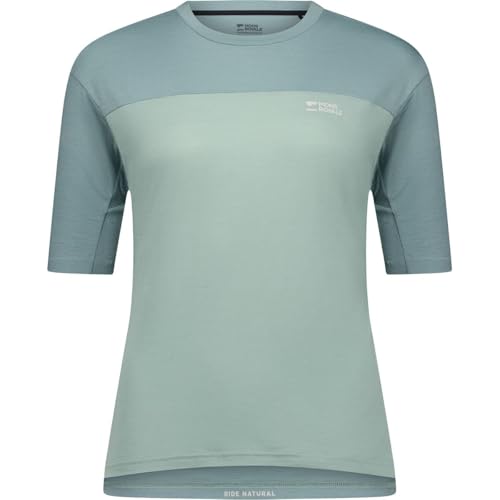 Mons Royale Diversion Merino Short-Sleeve Bike Jersey - Women's Dew/Desert Sage, L
