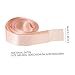 KESYOO 2pcs Pink Satin Ballet Shoe Ribbons Comfortable Dance Show Accessories for Women Soft Satin Ties for Pointe Shoes for Performances and Practice