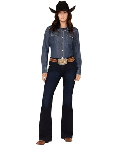 Cinch Women's Lynden, Indigo, 5 XL
