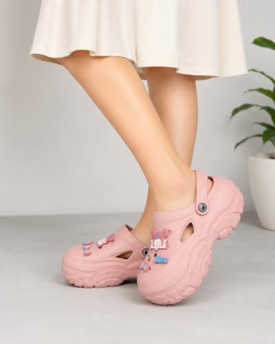 Image of TRASE Windy Clogs for Women | Adjustable Back Strap Clog | Comfortable, Light Weight & Waterproof Mules for Women | Stylish and Anti Skid Women Clogs