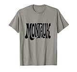 montauk vintage tipografia design new york hamptons ny maglietta