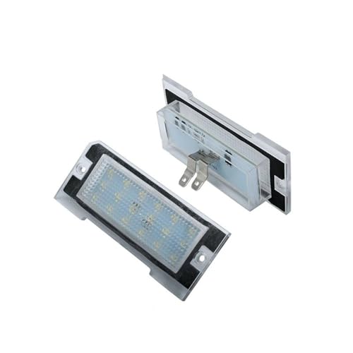Luz matrícula LED para Land Rover Freelander Mk1 L314 1997-2006 de color blanco 18SMD OEM XFC100540