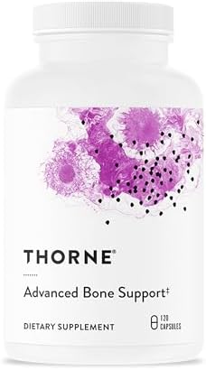 THORNE – Advanced Bone Support‡ – (Formerly Oscap) – Bone Health Supplement with Calcium and Vitamin D* – 120 Capsules