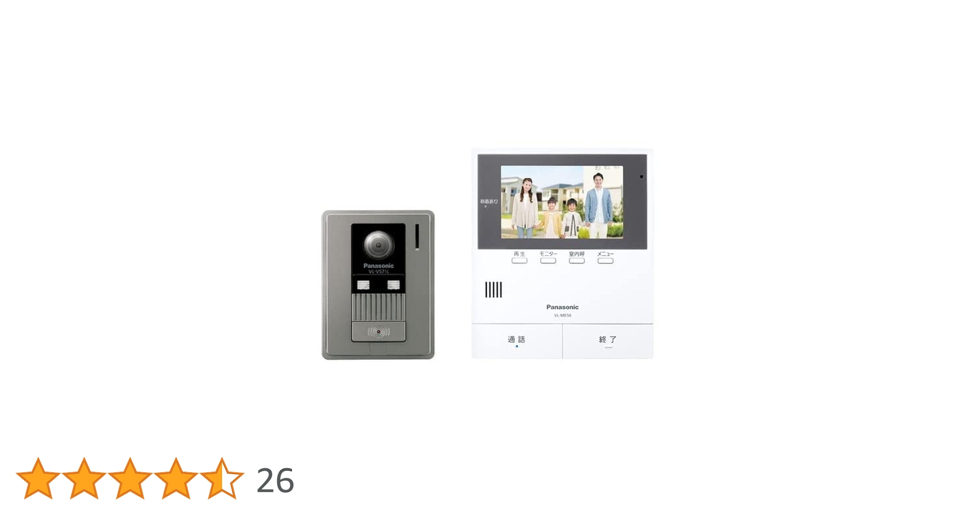 パナソニック　テレビドアホン　VL-SZ50KF 新品未使用 Amazon.co.jp: テレビドアホン モニター親機 カメラ玄関子機