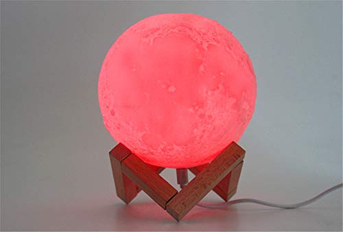 CJM La luz de Luna Inteligente 3D Imprime la lámpara de Mesa Colorida del Regalo de Las Luces de Noche del LED