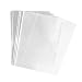 100x Clear Flat Cello/Cellophane Treat Bag 6x8 inch(1.2mil) Gift Basket Supplies