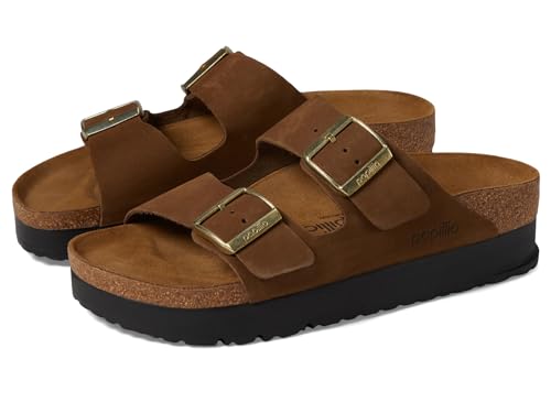 Birkenstock Women's Papillio Arizona Platform Sandal-Nubuck