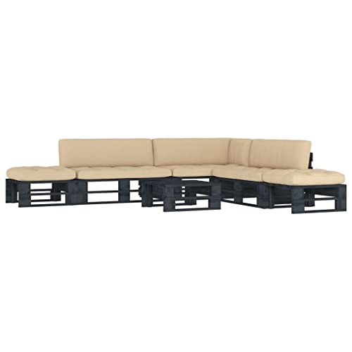 YITHOPI Terrassenmöbel Gartensofa Möbelsets 6-TLG....