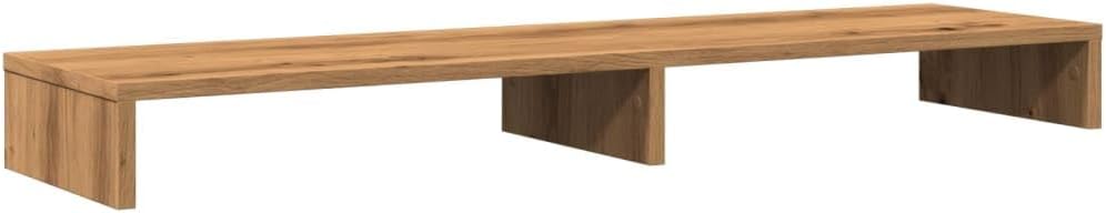 vidaXL Monitor Stand Artisian Oak 39.4x10.6x3.9 Engineered Wood
