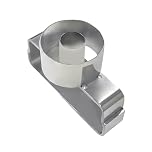 2-Inch Stainless Steel Commercial Grade Donut Cutter (2")