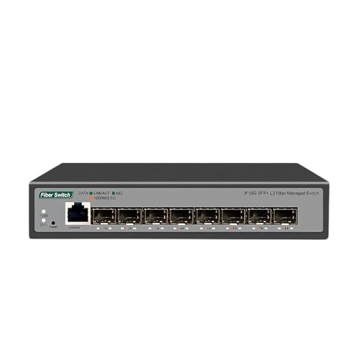 Commutateur Fibre Géré L3 Résout les Surcharges Réseau grâce au 10G SFP+