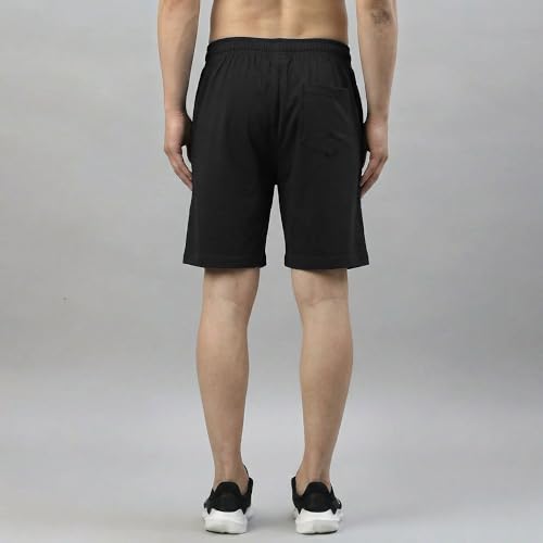 Image of Amul Comfy Men Ultra Soft Cotton-Rich Drawstring Lounge Shorts
